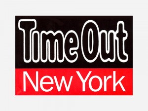 Logo TimeOut w Nowym Jorku