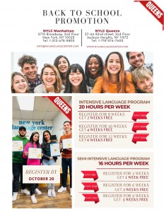 Queens BacktoSchool-Aktion