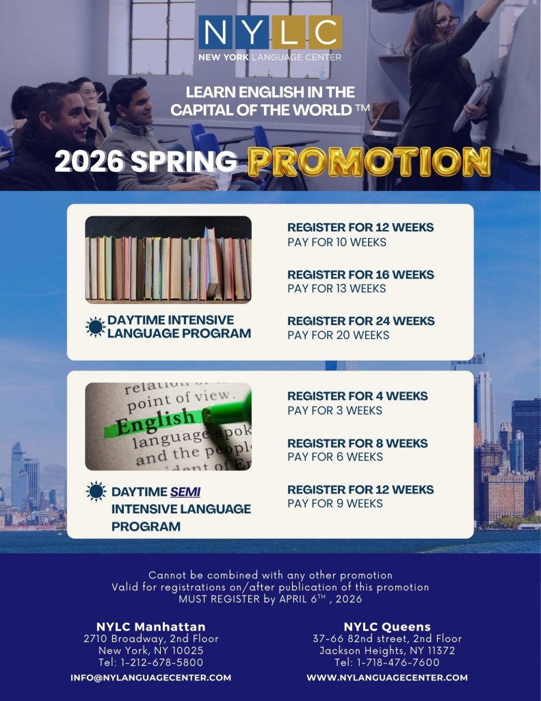 SPRING PROMOTION. 2026